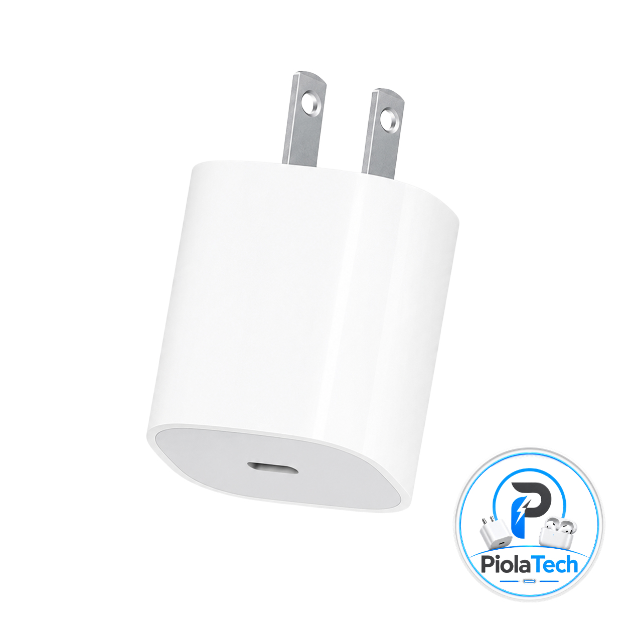 Adaptador 20w + Cable Tipo C a C Mallado - 100% Original