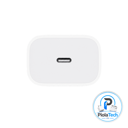 Adaptador 20w + Cable Tipo C a C - Certificado Apple