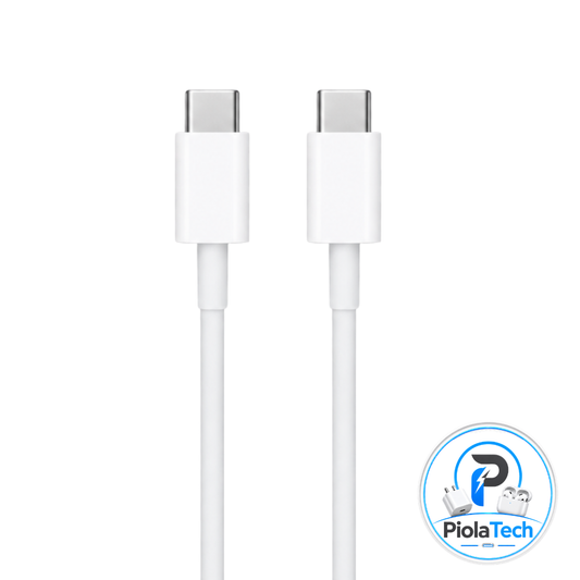 Adaptador 20w + Cable Tipo C a C - Certificado Apple