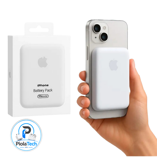 Battery Pack + cabezal + cable Tipo C a Lightning 100% Certificado